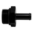DeatschWerks 8AN ORB Male to 5/16in Male Barb Fitting (Incl O-Ring) - Anodized Matte Black-1
