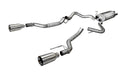 Corsa 2017-2020 Ford F-150 Raptor 3.5L Sport Cat-Back Dual Rear Exit w/ 5in Satin Polished Tip-3