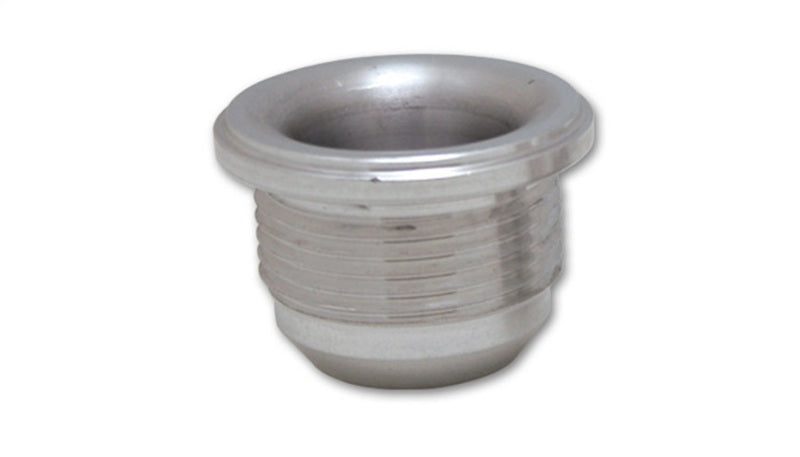 Vibrant -12 AN Male Weld Bung (1-3/8in Flange OD) - Mild Steel - 0