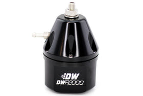 DeatschWerks DWR2000 Adjustable Fuel Pressure Regulator - Black - 0