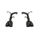 Remark 15-22 Subaru WRX STi VA Axle Back Exhaust Stainless Steel Single Wall Tip 4in Cerakote Black-1