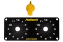 Haltech Dual Switch Panel Kit w/Yellow Knob-1