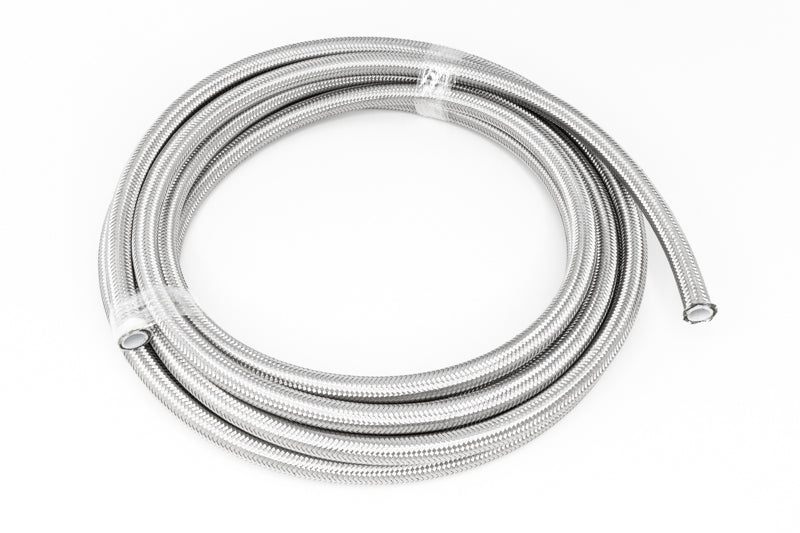 DeatschWerks 6AN SS Double Braided PTFE Hose 20 Feet - 0