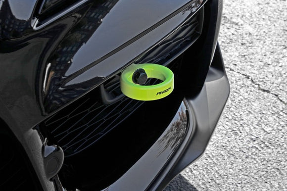 PERRIN 20-25 Toyota Supra Tow Hook Kit (Front) - Neon Yellow