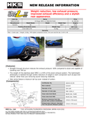HKS Hi-Power Muffler SPEC-L ZN6-1