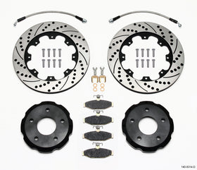 Wilwood Pro-Matrix Rear Kit Drilled 88-96 Corvette C4 - 0