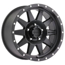 Method MR301 The Standard 15x7 -6mm Offset 5x4.5 83mm CB Matte Black Wheel-1