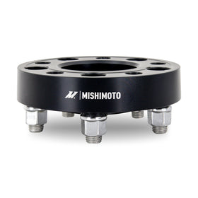 Mishimoto Wheel Spacers - 5x100 - 56.1 - 25 - M12 - Black - 0