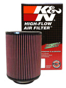 K&N Universal Air Filter 4in Flange ID 7in OD 9in Height-8