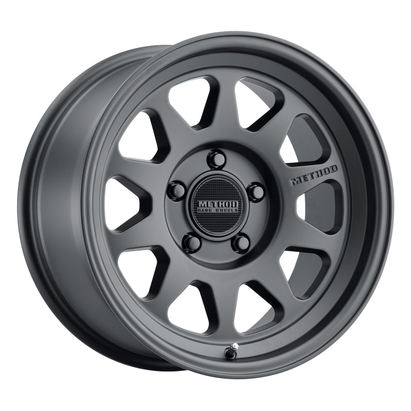 Method MR316 17x8.5 0mm Offset 5x5 71.5mm CB Matte Black Wheel - 0