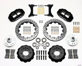 Wilwood Narrow Superlite 6R Front Hub Kit 12.88in Drilled 79-87 GM G Body - 0