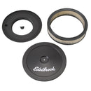 Edelbrock Air Cleaner Pro-Flo Series Round Steel Top Paper Element 10In Dia X 3 5In Black-5