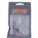 DeatschWerks 6AN ORB Male to 5/16in Male Triple Barb Fitting (Incl O-Ring) - Anodized Matte Black-4