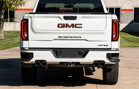 Corsa 19-25 GMC Sierra 1500 Cat-Back Dual Rear Exit with Twin 4in Black Powder Coat Pro-Series Tips - 0