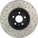 StopTech Power Slot 09-10 Audi A4/A4 Quattro / 08-10 A5 / 10 S4 Front Left Drilled & Slotted Rotor-5