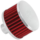 K&N Filter 1in Vent  3in Diameter 2in Height-1