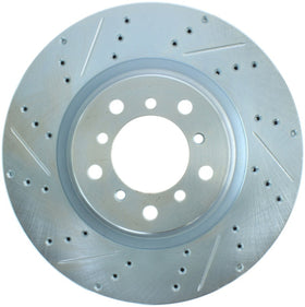 StopTech Select Sport 01-06 BMW M3 Slotted & Drilled Front Right Rotor - 0