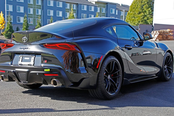 PERRIN 20-25 Toyota Supra Tow Hook Kit (Rear) - Neon Yellow