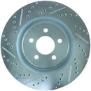 StopTech Select Sport 07-10 Ford Shelby Slotted and Drilled Right Rotor-1