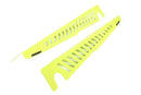 PERRIN 22-25 Subaru WRX Fender Shroud Set - Neon Yellow-4