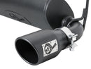 aFe Rebel Series 409 Stainless Steel Cat-Back Exhaust 18-21 Jeep Wrangler JL 2.0L (t) - Black Tip-6