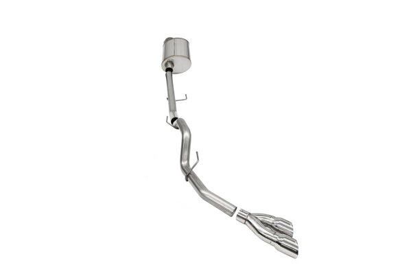 Corsa 2021-2025 Ford F-150 Regular Cab/ 8in Bed 5.0L V8 Sport Cat-Back Single Side Exit-Polished