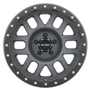 Method MR309 Grid 17x8.5 0mm Offset 5x5 94mm CB Titanium/Black Street Loc Wheel-2