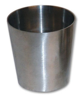 Vibrant 4.0in x 2.0in 304 Stainless Steel Straight Reducer - 0