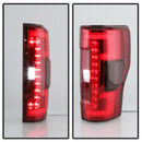 Spyder 17-18 Ford F-250 SD (w/Blind Spot Sens) LED Only Tail Lights - Red Clr (ALT-YD-FS17BS-LED-RC)-5