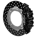 Wilwood 2014+ Polaris RZR XP 1000 Rear Kit 11.25in Drilled - Black-2