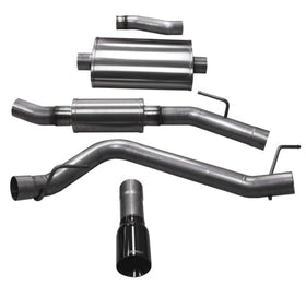 Corsa 2020-2025 Jeep Gladiator JT 3.0in Cat-Back Single Touring Side Exit w/ 4.0in Black Tip - 0