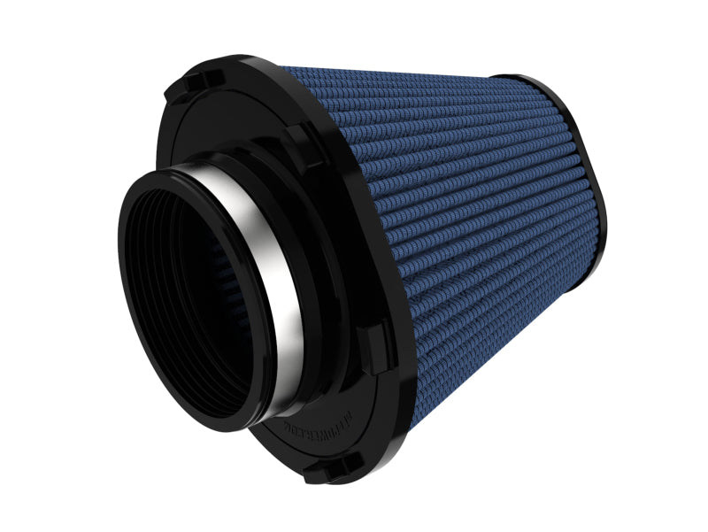 aFe MagnumFORCE Intake Replace Air Filter w/Pro5R Med 4in F x 7.75x6.5in B x 4.75x3.5in T x 7in H - 0