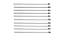 Vibrant Stainless Steel Cable Ties 14.5in Long (10 Cable Ties / Pack)-1