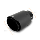 Mishimoto Carbon Fiber Muffler Tip 3in Inlet 4in Outlet Black-3