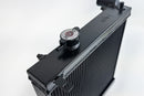 CSF 03-07 Mitsubishi Lancer EVO 7/8/9 1/2 Size Radiator - Black-1