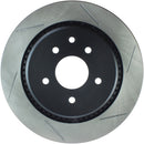 StopTech Power Slot 07-08 Infiniti G35 2WD Sport Sedan / 08-09 G37 SportStop Slotted Rear Left Roto-1