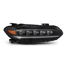 AlphaRex 22-25 Honda Civic NOVA LED Headlights - Black-1