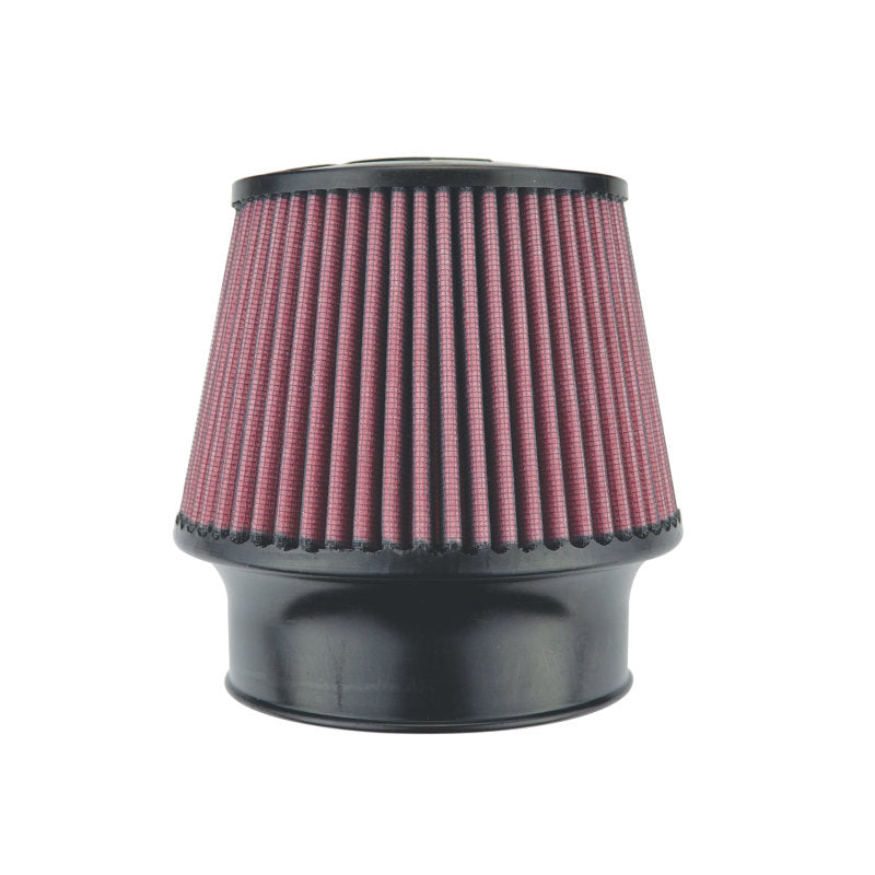 Injen High Performance Air Filter - 4.50 Black Filter 6.75 Base / 5 Tall / 5 Top - 0