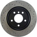 StopTech 07-10 BMW 335i Cross Drilled Left Rear Rotor-1