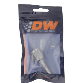 DeatschWerks 8AN Female Flare Swivel to 5/16in Male EFI Quick Disconnect - Anodized DW Titanium - 0