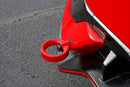 PERRIN 17-21 Honda Civic Si/Type R/Touring/Hatchback Tow Hook Kit Rear - Red-6