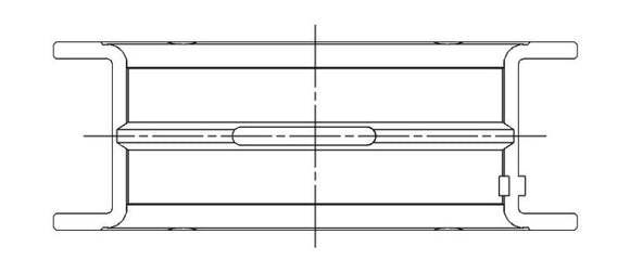 ACL Ford 221/255/260/289/302 Windsor/Windsor 5.0L STD Size w/ Extra Oil Clearance Main Bearing Set
