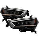 Spyder Apex 14-20 Toyota 4Runner High-Power LED Module Headlights - Black (PRO-YD-T4R14AP-SEQ-BK)-1