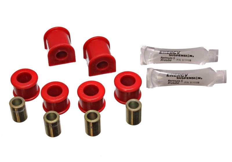 Energy Suspension 90-97 Mazda Miata Red 12.5mm Rear Sway Bar Bushings (includes Sway Bar End Link Bu - 0