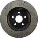 StopTech 11-12 Dodge Durango Sport Drilled & Slotted Front Driver-Side Brake Rotor-1