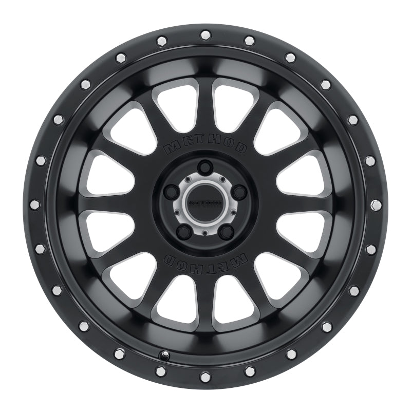 Method MR605 NV 20x10 -24mm Offset 5x5 71.5mm CB Matte Black Wheel - 0