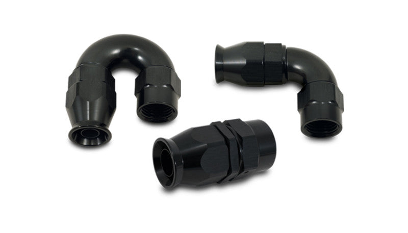 Vibrant 180 Degree High Flow Hose End Fitting for PTFE Lined Hose -12AN - 0