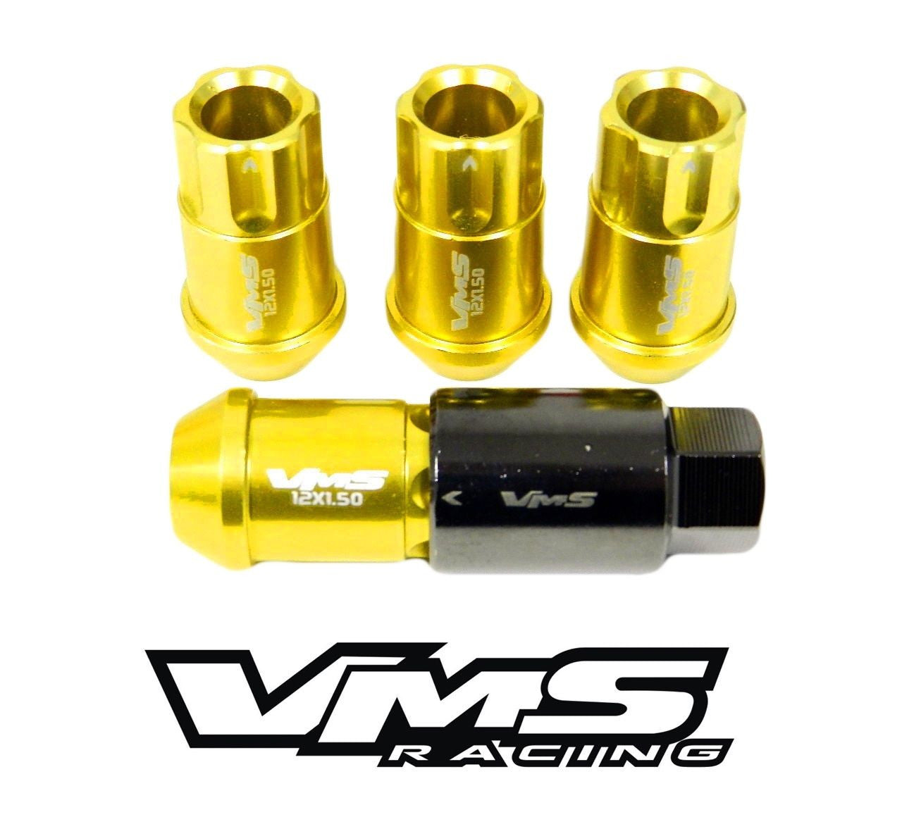 12x1.25 MM 44MM LONG FORGED ALUMINUM LOCKING LIGHT WEIGHT RACING LUG NUTS WHEEL LOCKS // PART # LG0115