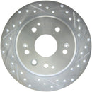 StopTech Select Sport 04-08 Acura TL Drilled & Slotted Rear Driver Side Sport Brake Rotor-1