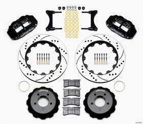 Wilwood Narrow Superlite 6R Front Hat Kit 14.00in Drilled 93-96 Mazda RX7 - 0